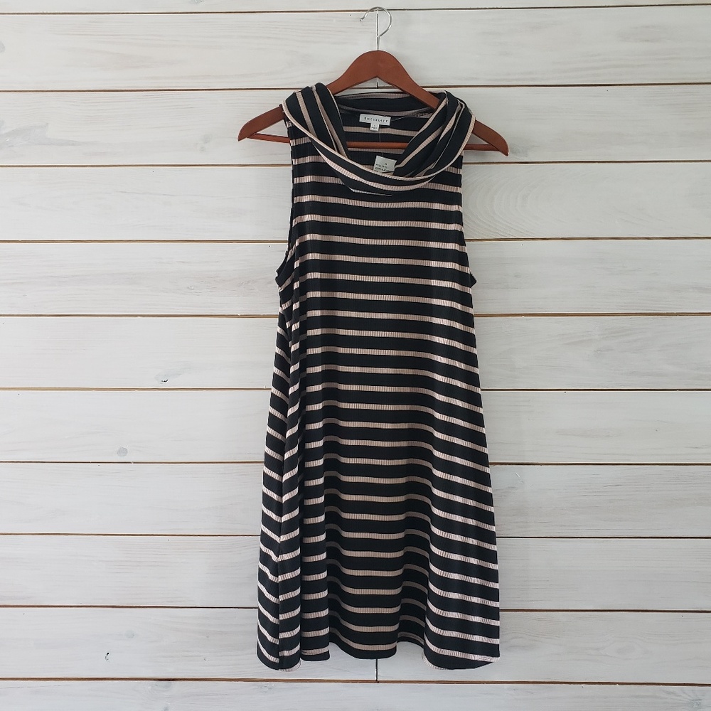 Socialite Sleeveless Cowl Neck Dress